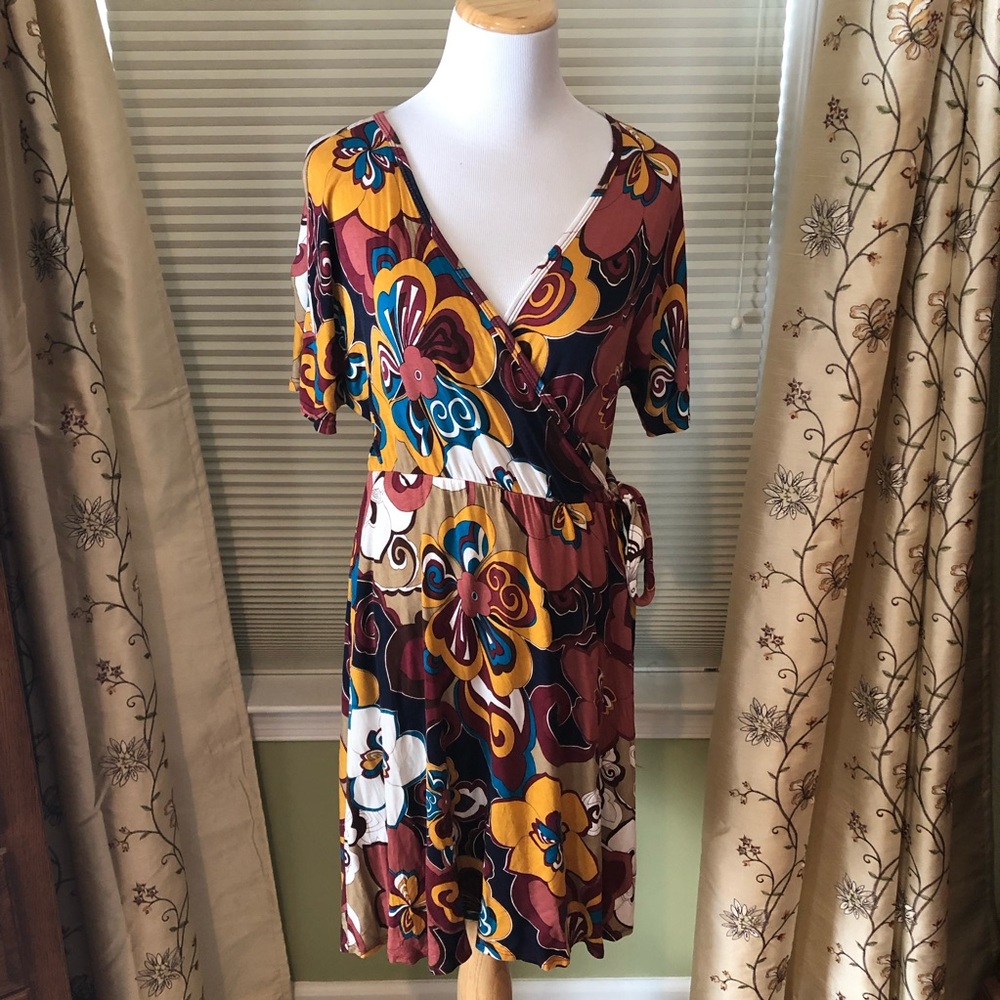 Agnes & Dora Nightingale Wrap Dress - Size L